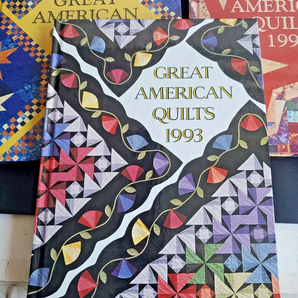Lot of 5 GREAT AMERICAN QUILTS 1993-1998 books New NOS Unread